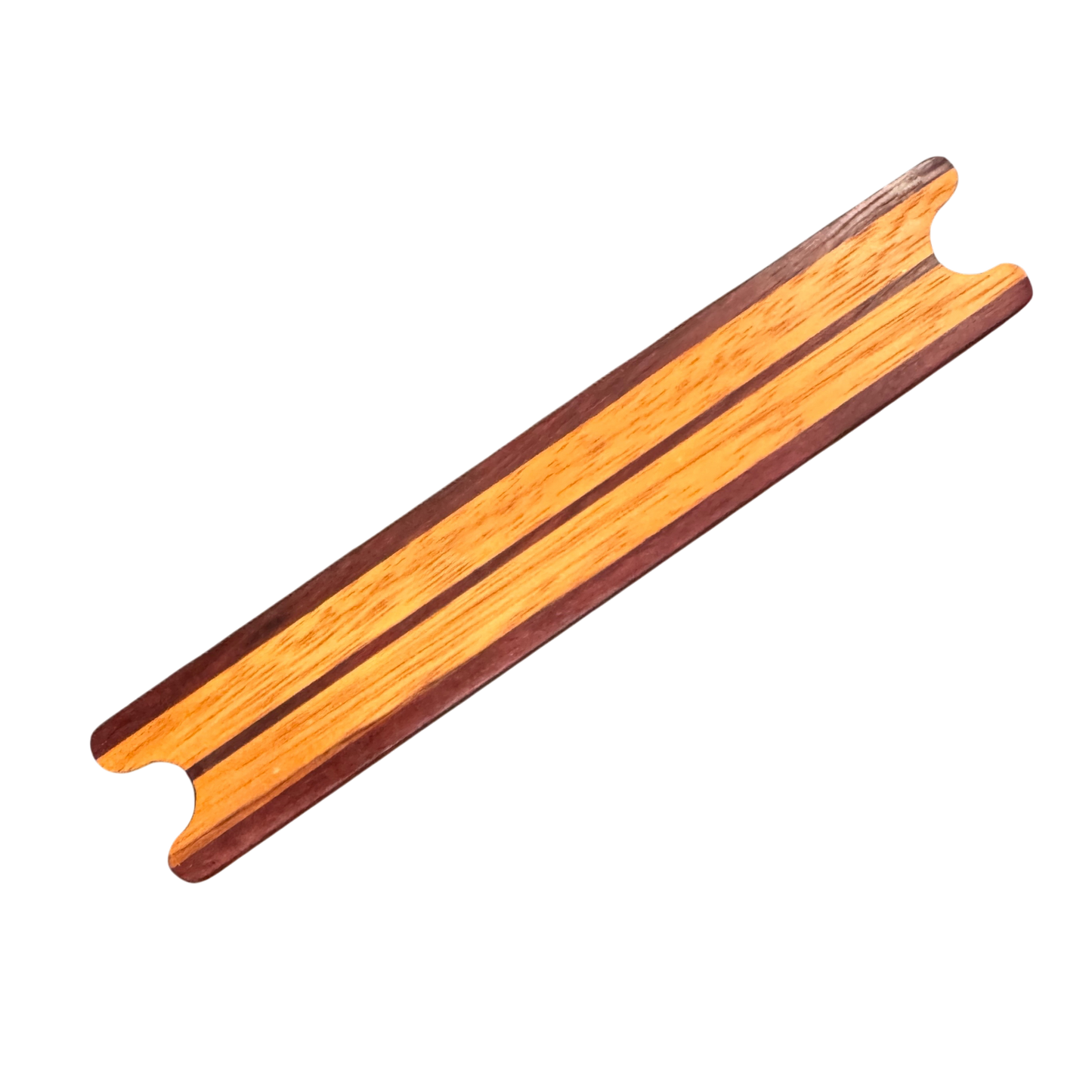 It's All About the Wood | Floss Winder 10" - Purpleheart, Zebrawood