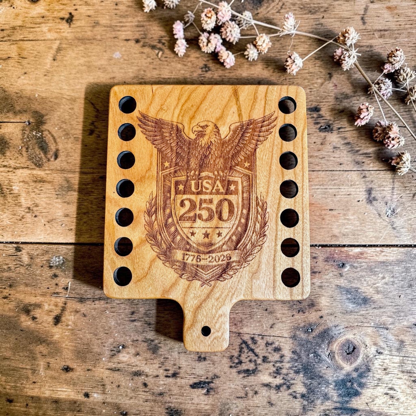 It's All About the Wood | Americana Paddle Thread Keep