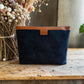 WinterBury Suede Project Bag | Oxford Blue