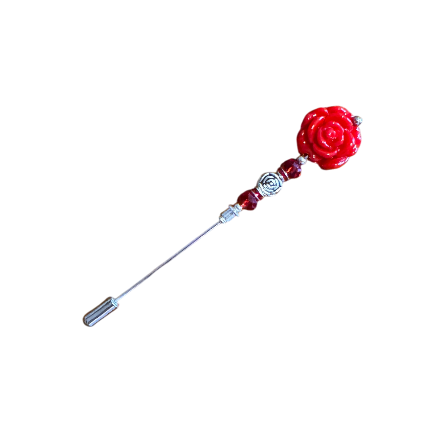 Minnie McBean Counting Pin | Red Rose