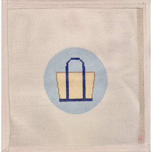 Pretty Things By Han | Boats & Totes Needlepoint Canvas - Blue
