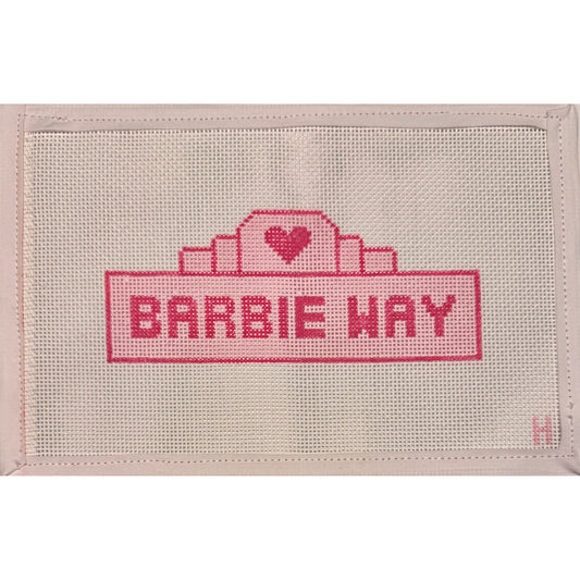 Pretty Things By Han | Barbie Way Needlepoint Canvas