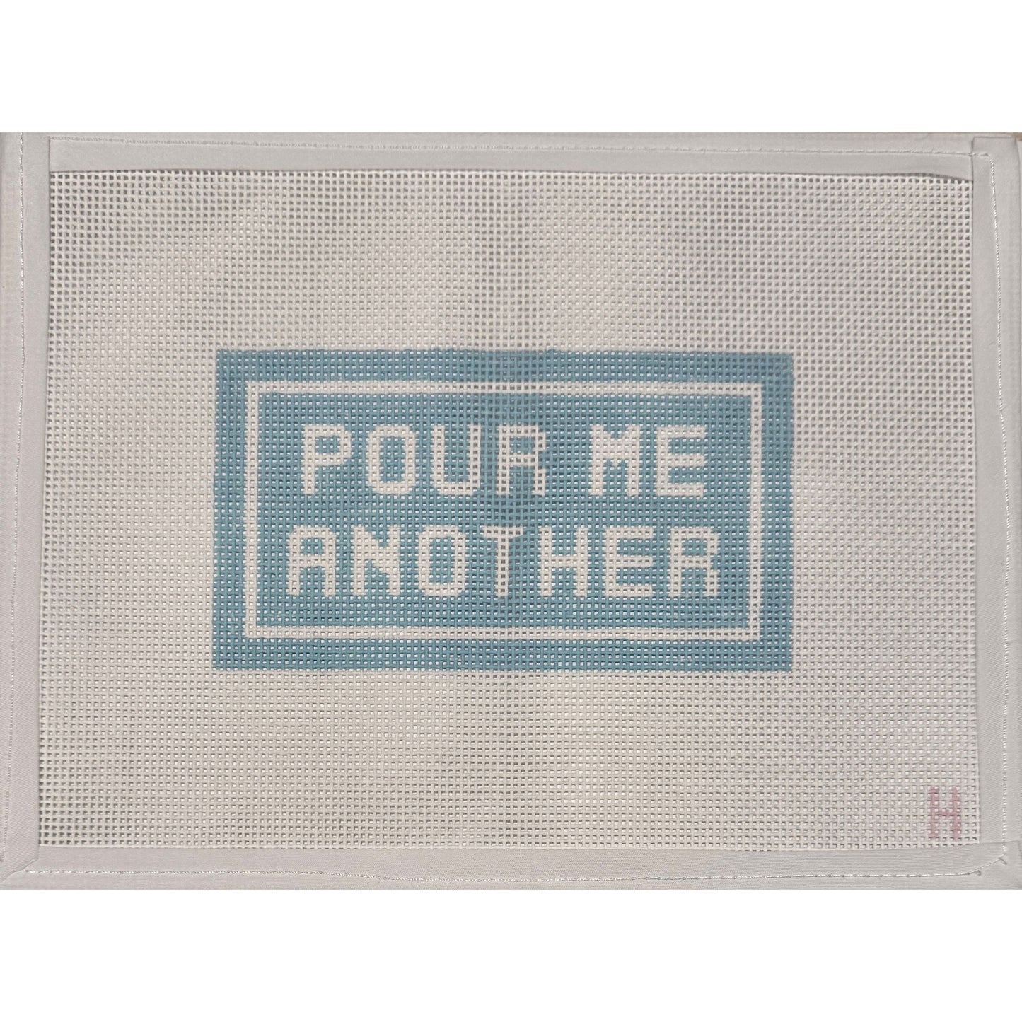 Pretty Things By Han | Pour Me Another Needlepoint Canvas