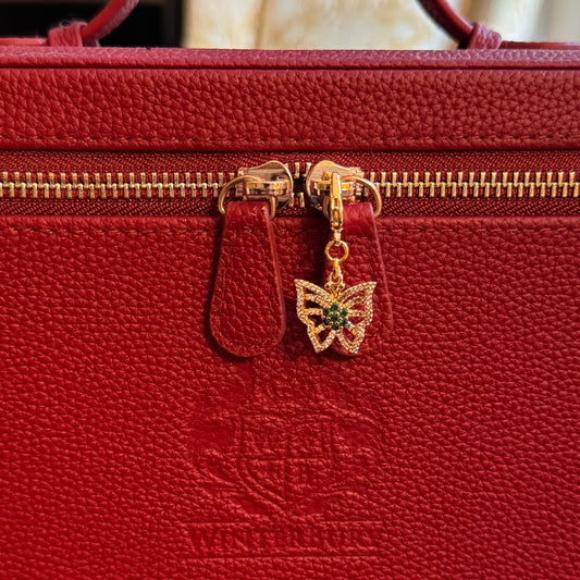 Minnie McBean Zipper Fob / Pull | Butterfly