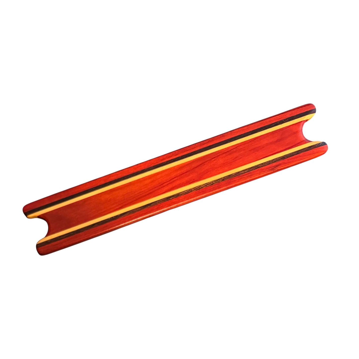 It's All About the Wood | Floss Winder 10" - Red Heart, Wenge, Yellow Heart