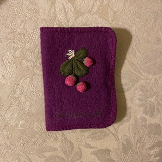 Paxe's Designs ~ Embroidered Needlebook