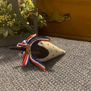 Paxe's Designs ~ U.S. 250 Years Edition ~ Strawberry Pincushion