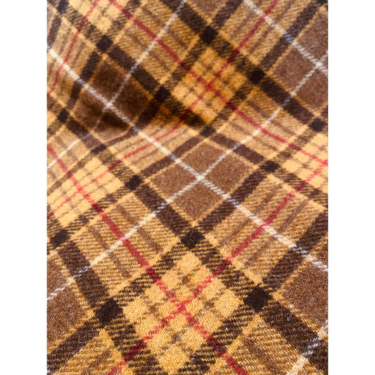Heavens to Betsy ~ Nutmeg Soup Wool Fabric