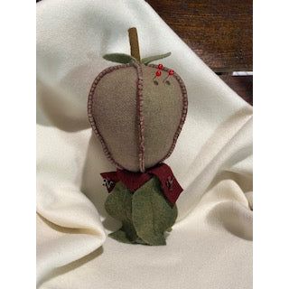 Paxe's Designs ~ Apple Pincushion on a Wooden Spool