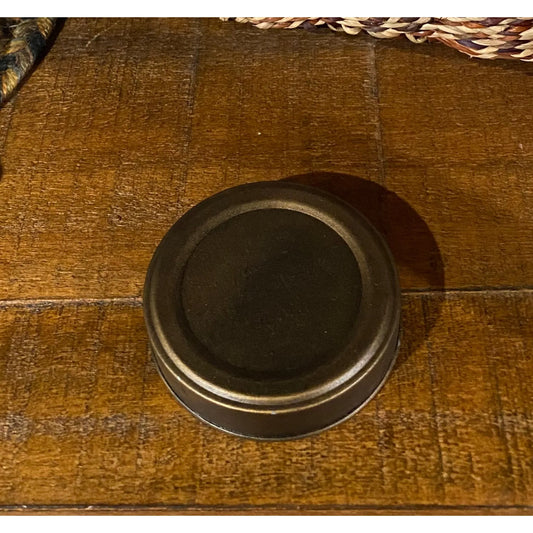 Antique Bronze Metal Mason Jar Lid