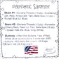 Jeannette Douglas Designs | Patriotic Sampler Embellishment Package