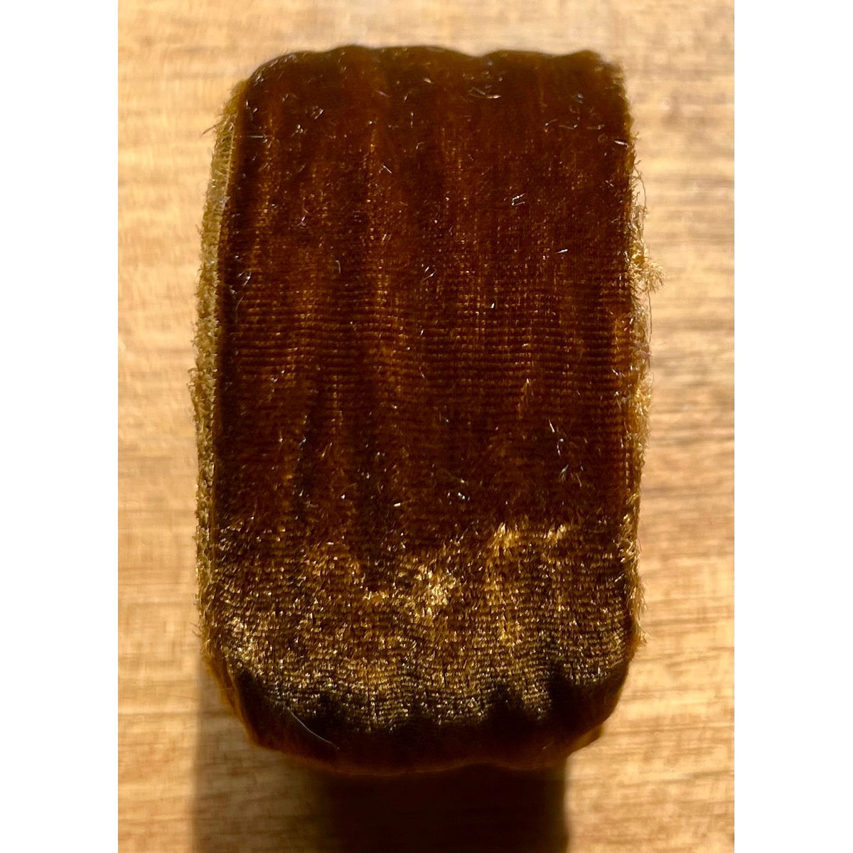 Velvet Ribbon Roll | 22 | Rich Golden Brown