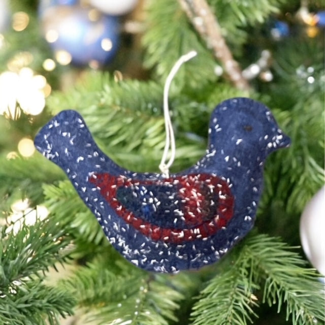 Paxe's Designs ~ Christmas Bird Ornament