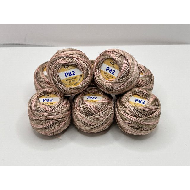 Old Tattered Flag Pearl 8 ~ Muddy Pink