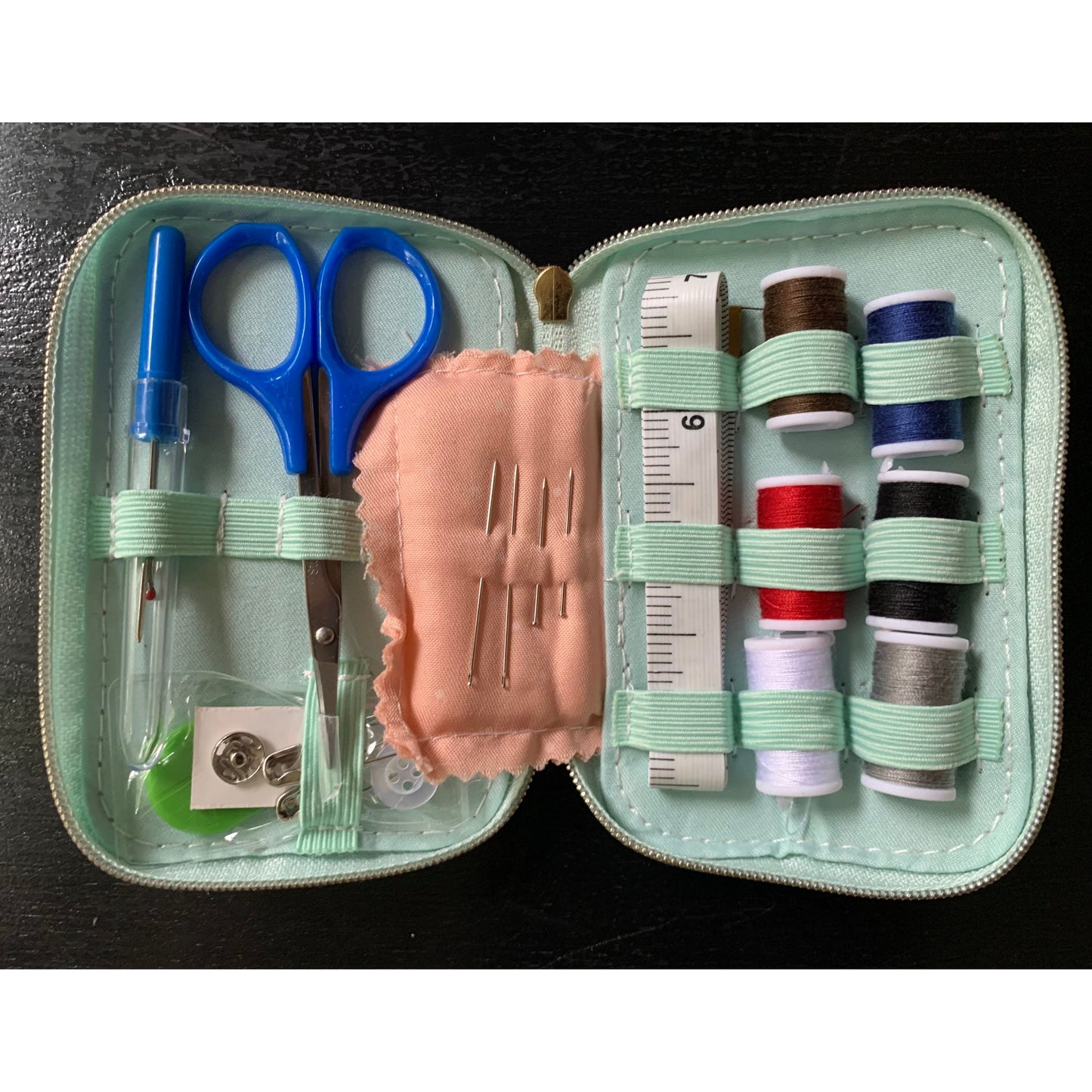 Molly & Rex Vegan Leather Sewing Kit ~ Paisley