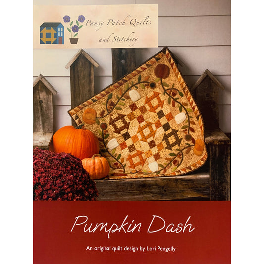 Pansy Patch Quilts ~ Pumpkin Dash Quilt Pattern