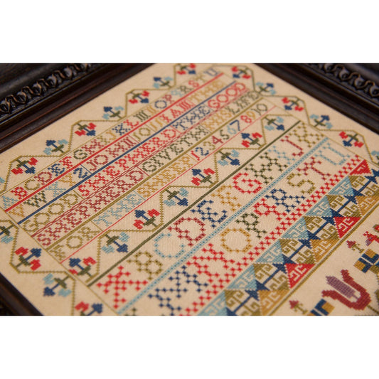 Isabella Henry 1844 Limited Edition Sampler ~ A Hands Across The Sea Exclusive