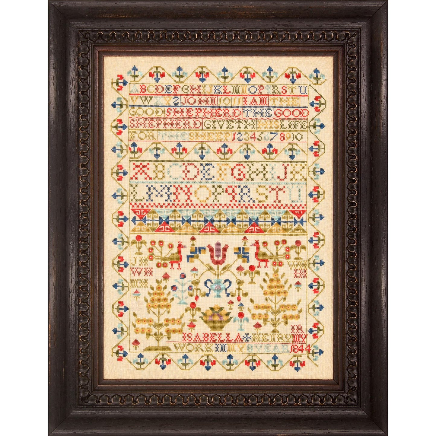 Isabella Henry 1844 Limited Edition Sampler ~ A Hands Across The Sea Exclusive
