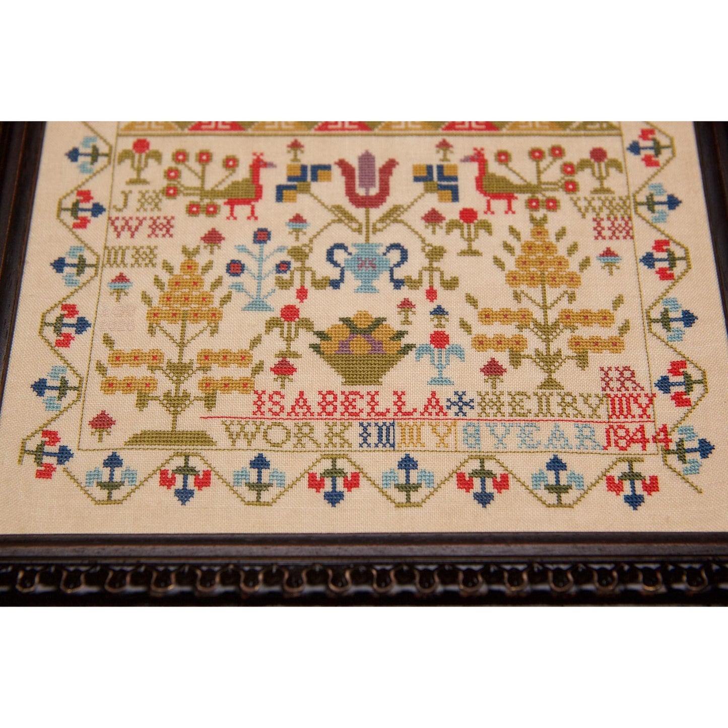 Isabella Henry 1844 Limited Edition Sampler ~ A Hands Across The Sea Exclusive