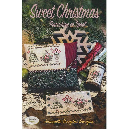 Jeannette Douglas Designs | Sweet Christmas Pin Cushion or Spool