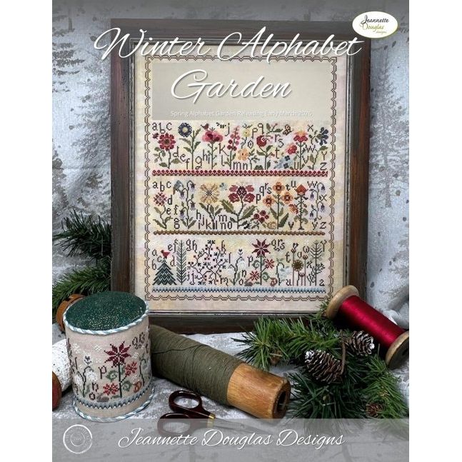 Jeannette Douglas Designs | Winter Alphabet Garden
