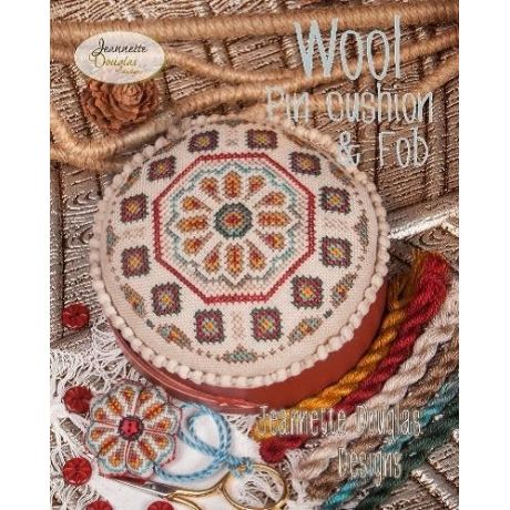 Jeannette Douglas | Wool Pin Cushion & Fob