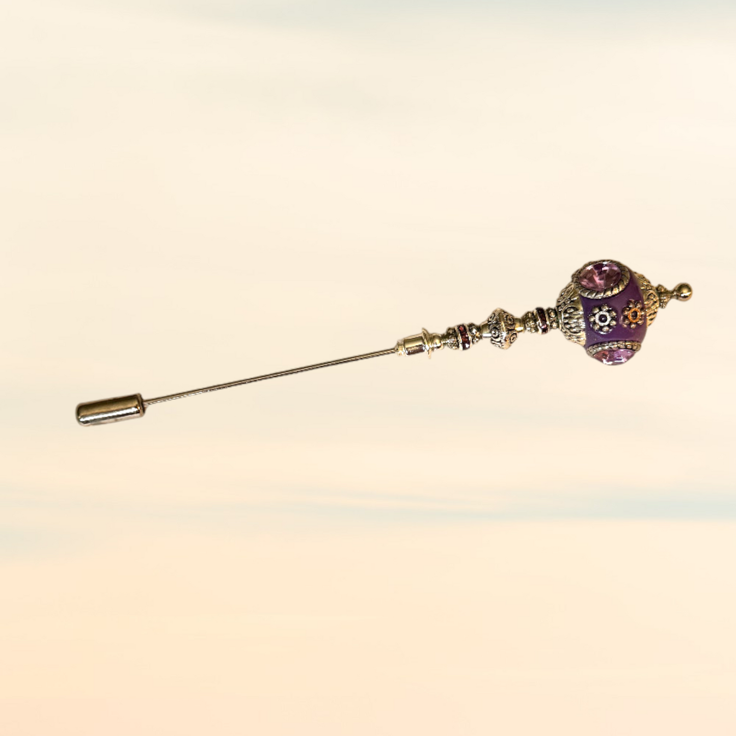 Minnie McBean Counting Pin | Jewel - Purple