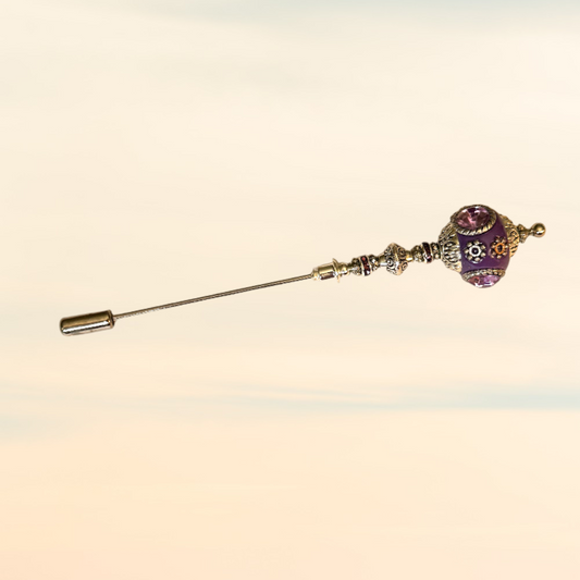 Minnie McBean Counting Pin | Jewel - Purple