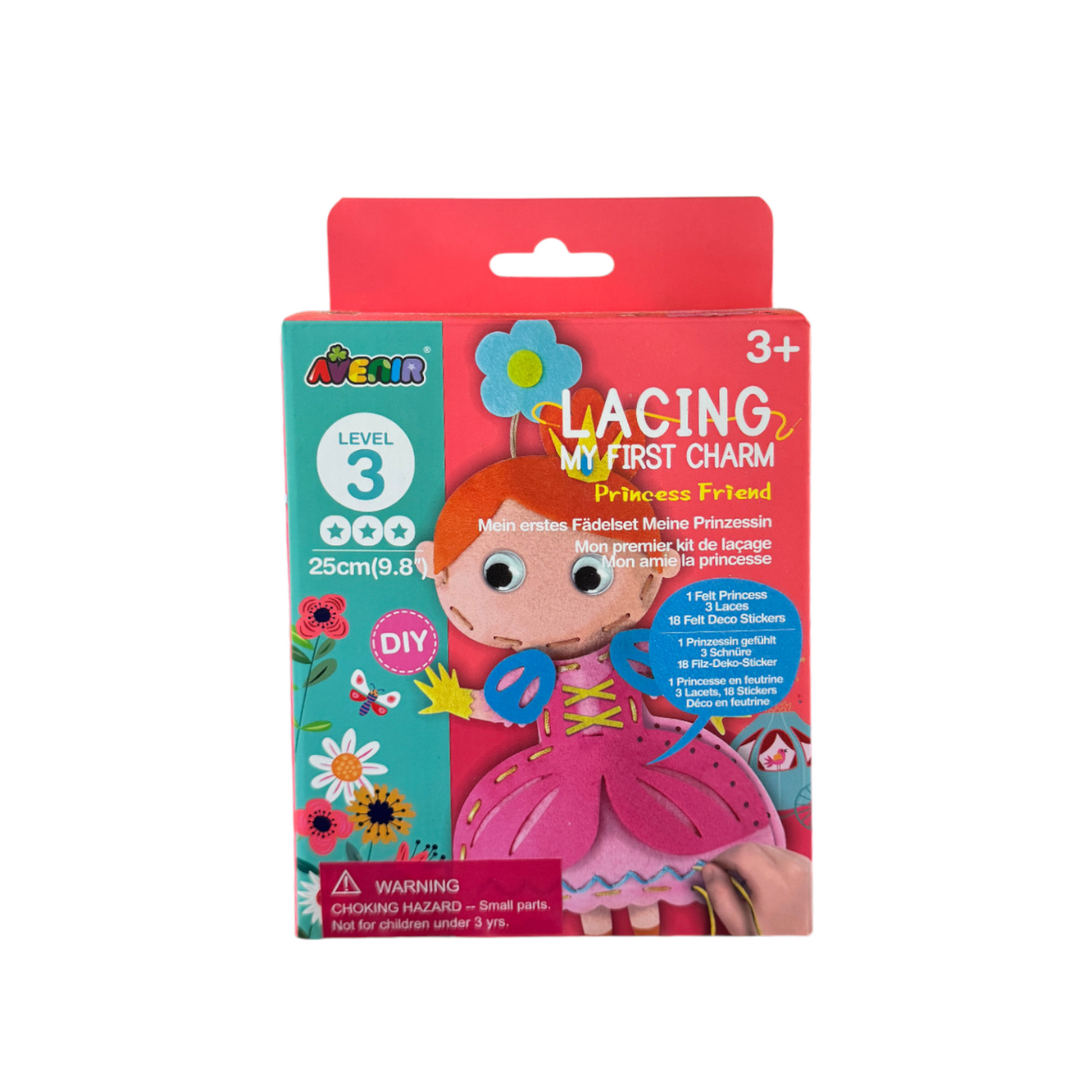 Lacing My First Charm - Princess Friend