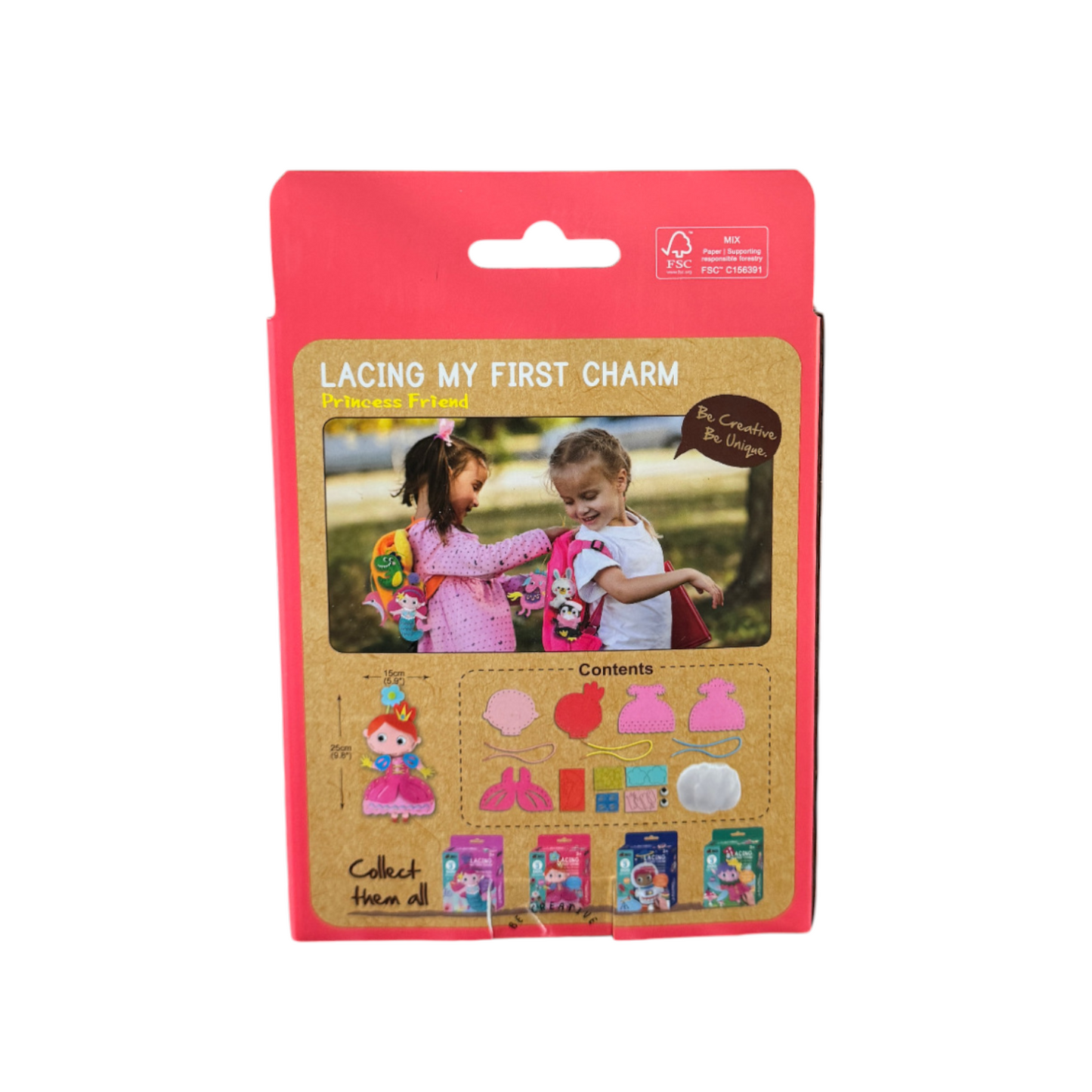 Lacing My First Charm - Princess Friend