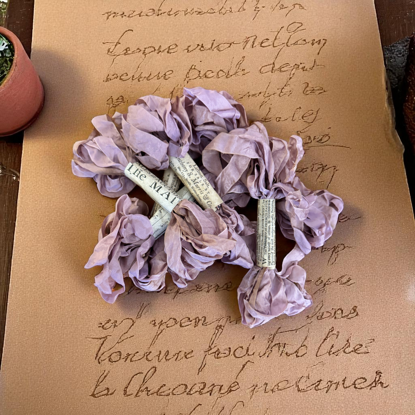 Monahan Papers | Aged Ribbon - Lavender