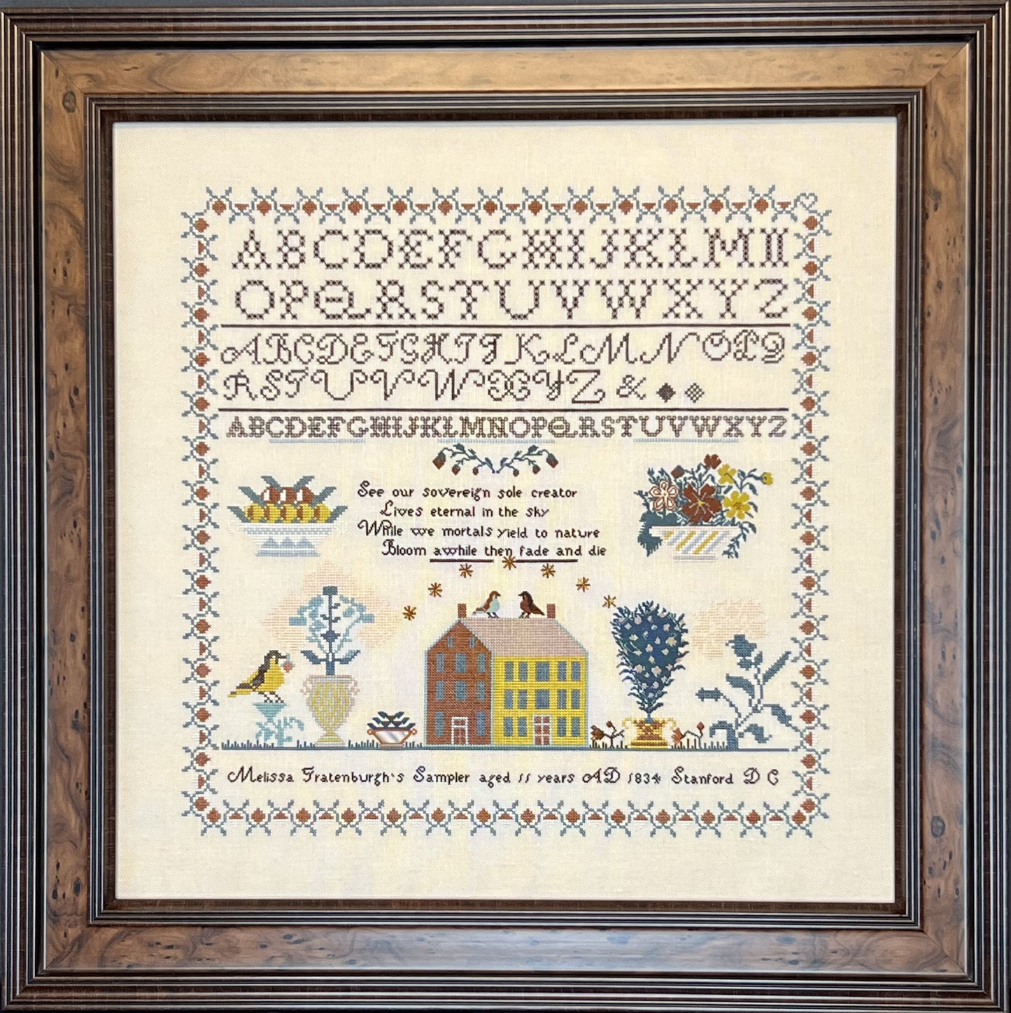 Queenstown Sampler Designs | Melissa Fratenburg 1834 – New York MARKET 2025