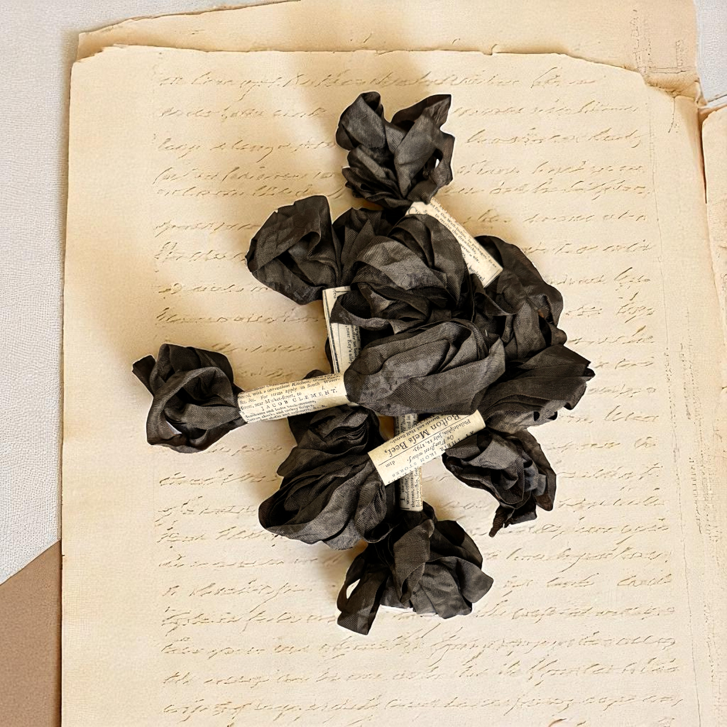 Monahan Papers | Aged Ribbon - Mocha