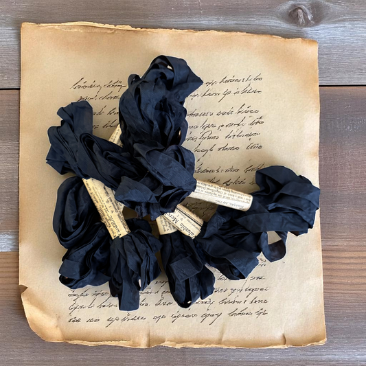 Monahan Papers | Aged Ribbon - Navy