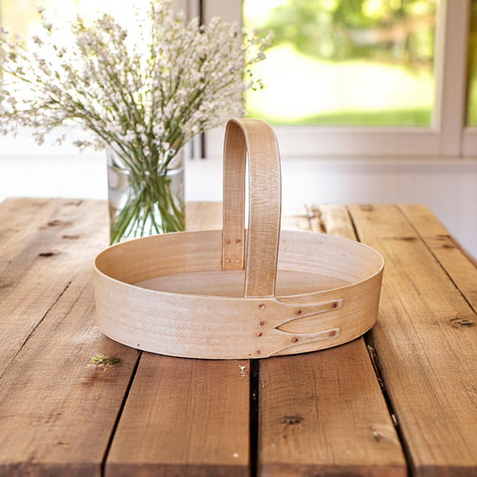 Keller Krafted Shaker Fixed Handle Carrier No. 4 | Maple