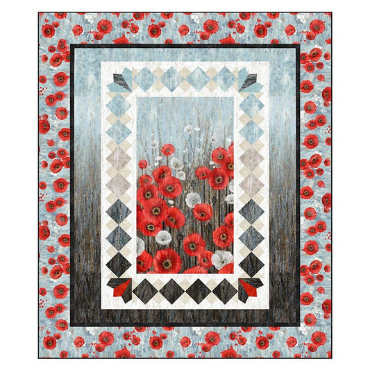 Poppy Meadow ~ Duskwild Quilt Kit