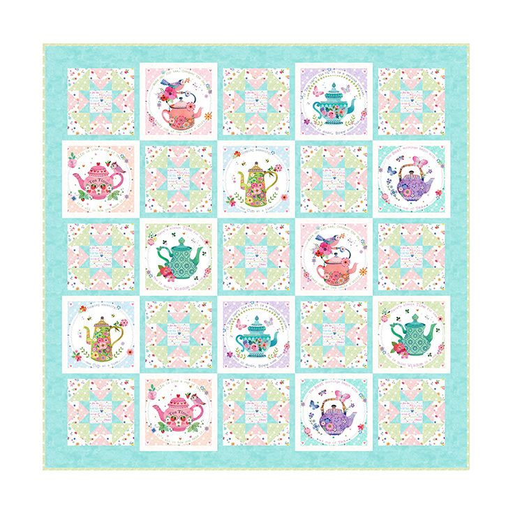 My Cup of Tea ~ Time for Tea Quilt Pattern - PTN3687