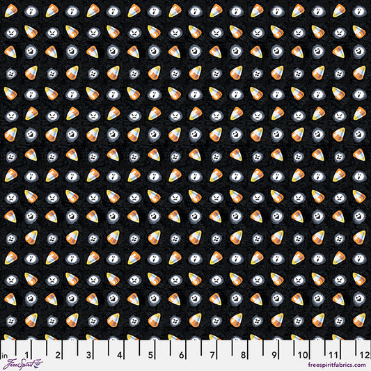 Moonlit Mischief ~ Candy Corn Ghouls ~ PWMY045.BLACK