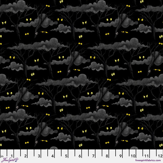 Moonlit Mischief ~ Eerie Night Forest ~ PWMY049.BLACK