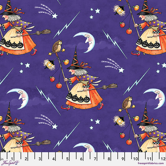 Moonlit Mischief ~ Witch's Nightly Walk ~ PWMY052.PURPLE