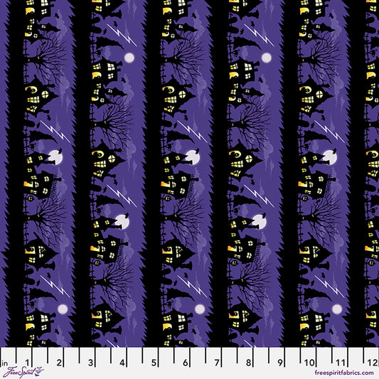 Moonlit Mischief ~ Spooky Street ~ PWMY053.PURPLE