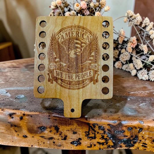 It's All About the Wood | Americana 3 Paddle Thread Keep