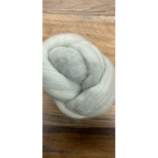 Spinners Hill ~ "Pale Grey" Roving