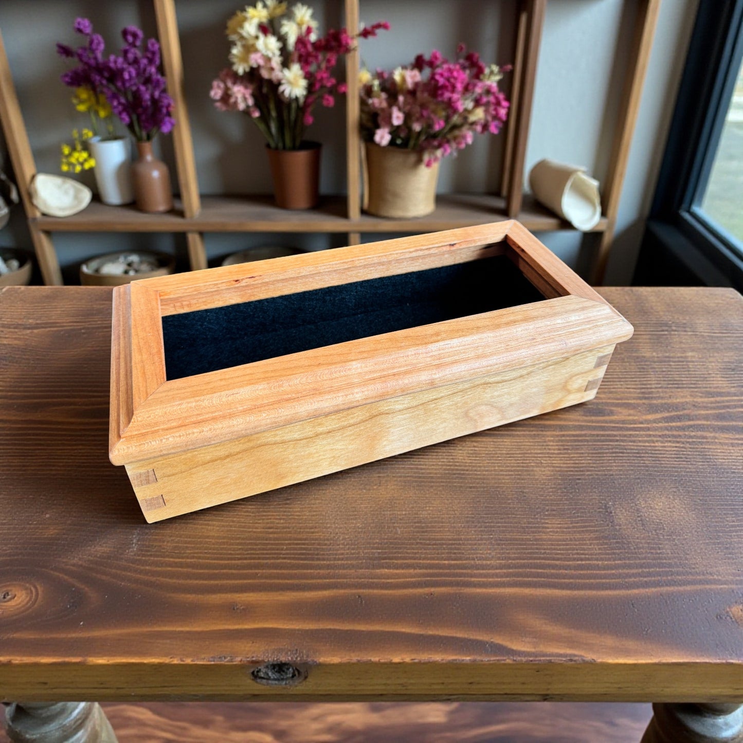 Olde Colonial Designs | Pencil Box - Cherry