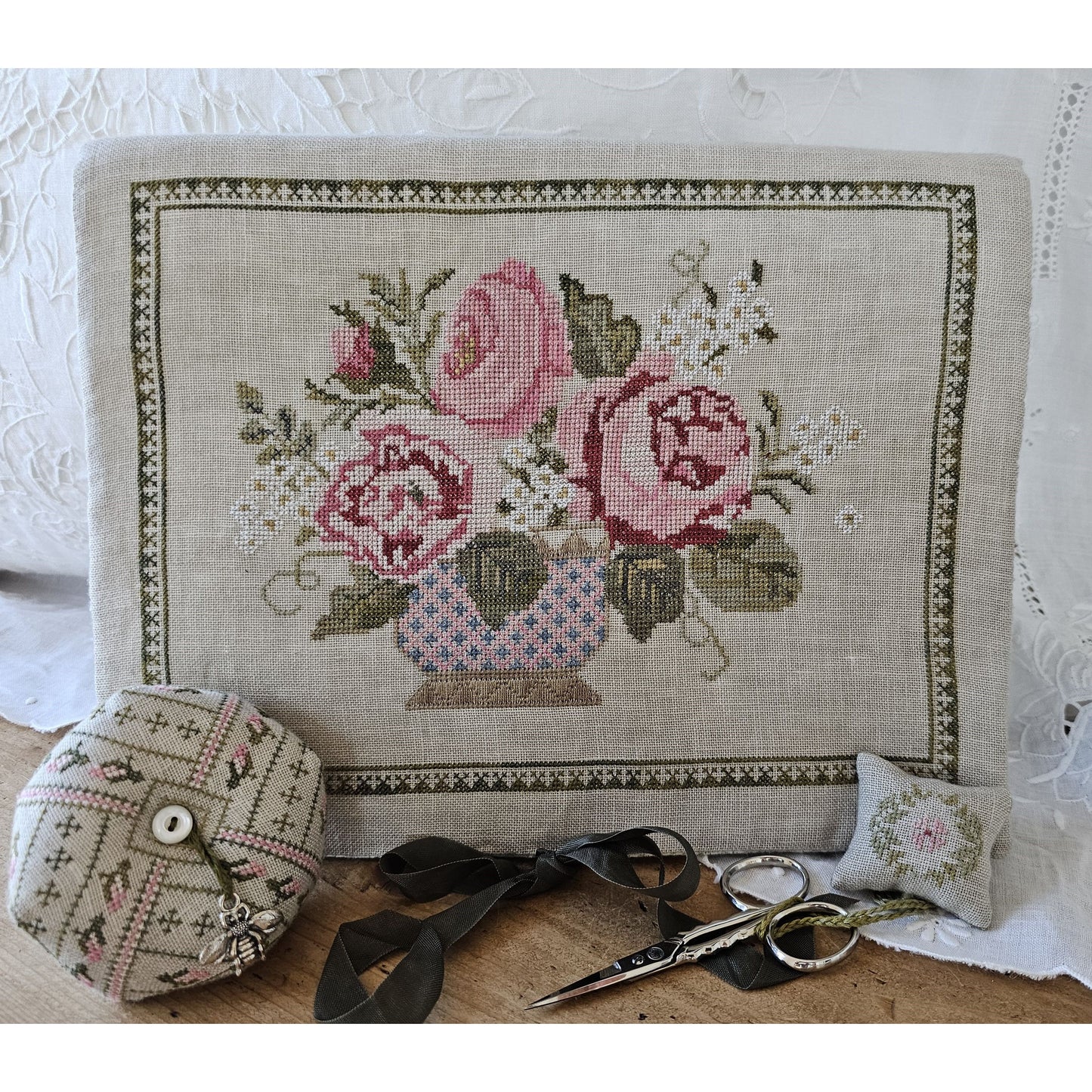 Samplers Not Forgotten | Peony Pocket and Accessories Chart MARKET 2026