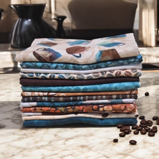 Barista ~ Fat Quarter Bundle 13 pcs