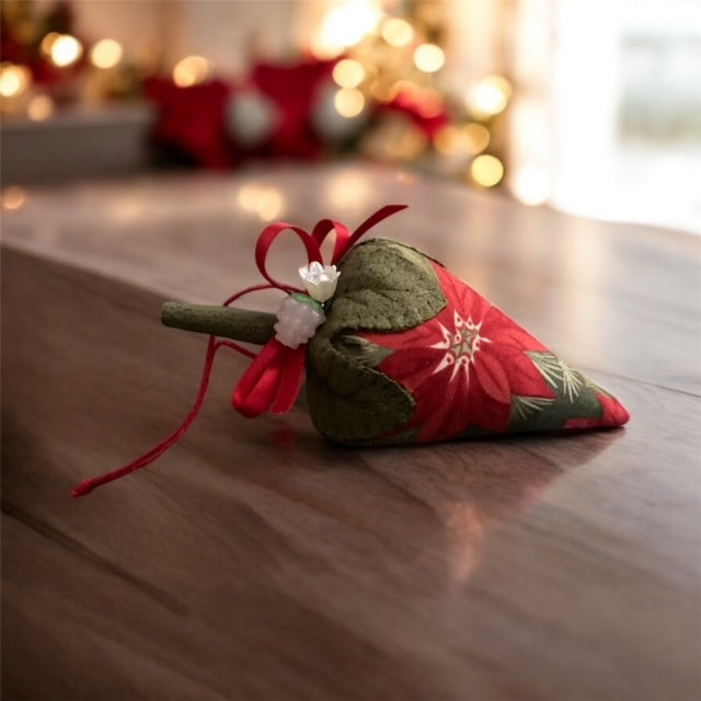 Paxe's Designs ~ Christmas Strawberry Pincushion