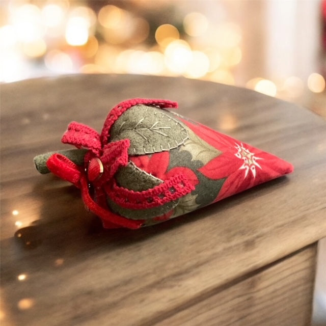 Paxe's Designs ~ Christmas Strawberry Pincushion