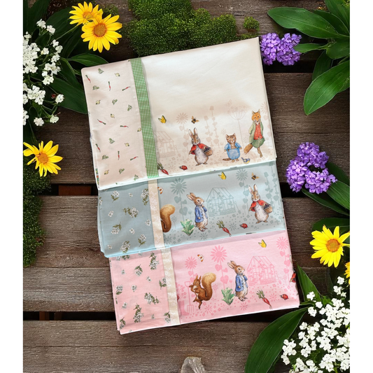 Peter Rabbit & Friends ~ French Seam Pillowcase Kit