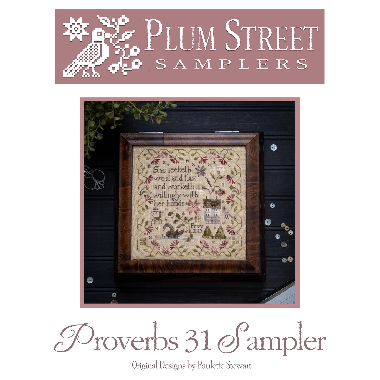 Plum Street Samplers | Proverbs 31 Sampler MARKET 2024